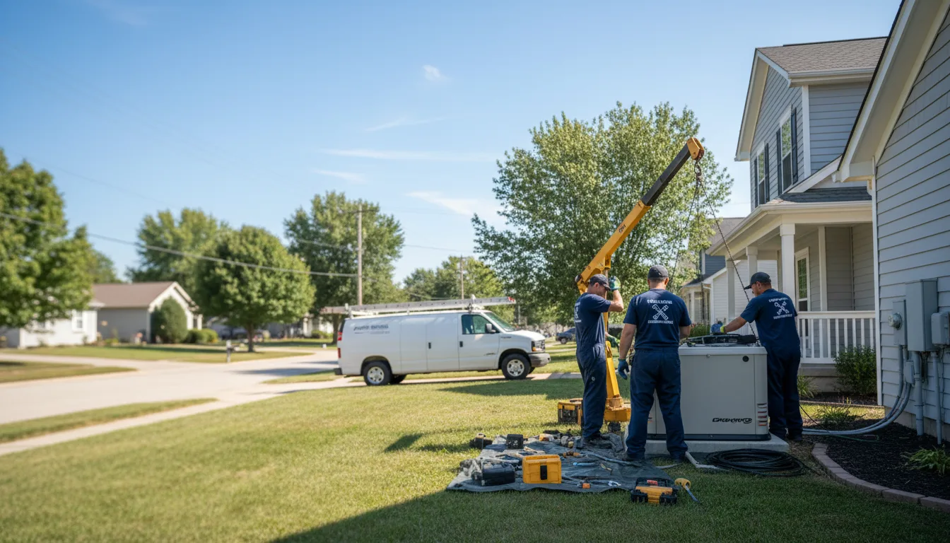 Generator Installation in Lake Station, IN near me